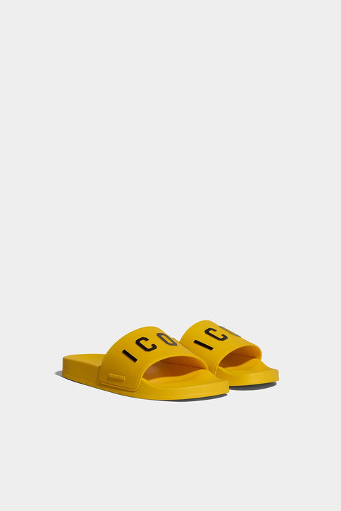 DSQUARED2 BE ICON Unisex Slides - Unisex Slides